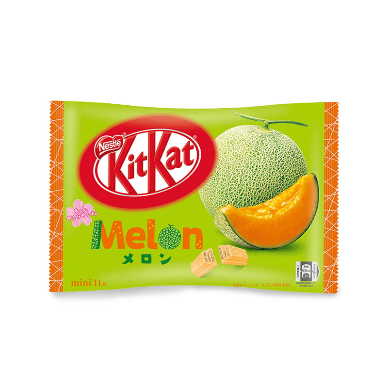 Melon Flavored KitKat from Japan
