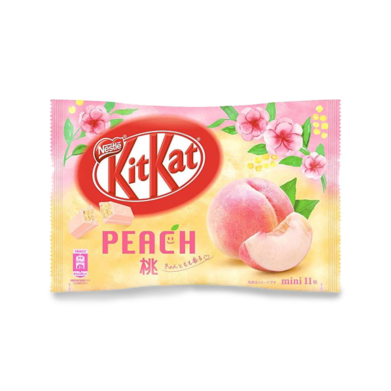 Peach Flavored KitKat from Japan