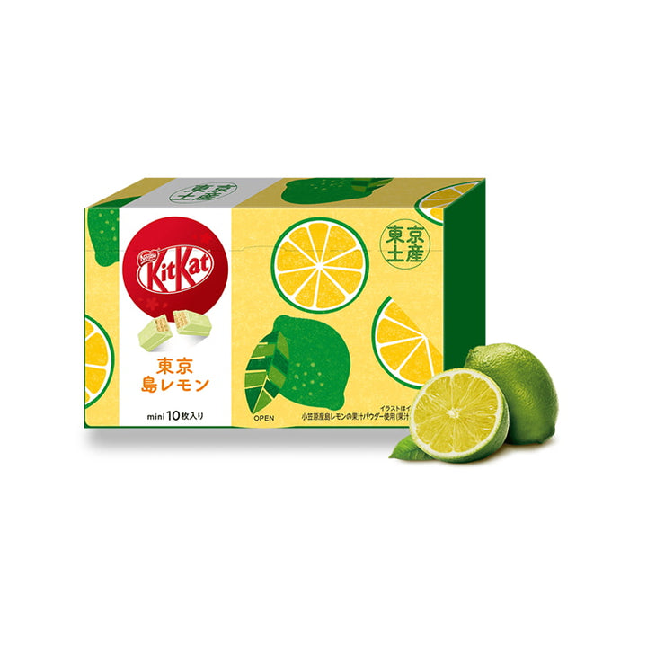 KIT KAT Salt Lemon in White Chocolate 10pcs - Made in Japan 